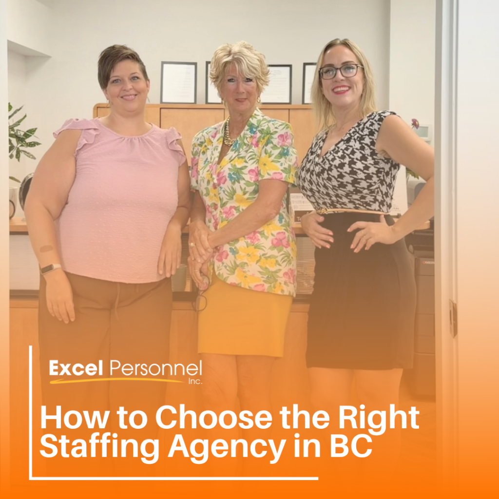 Excel Personnel staffing and recruitment team in British Columbia